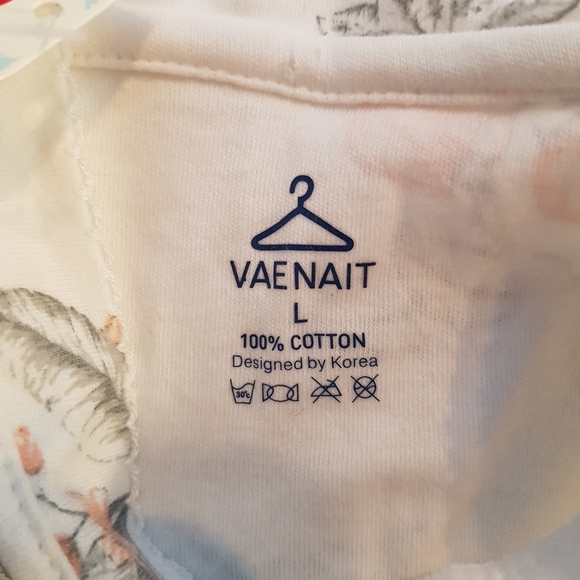 Vaenait girls Large romper floral print, ruffle butt - Picture 3 of 5